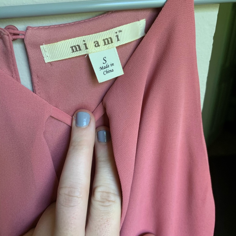 Pink classy dress